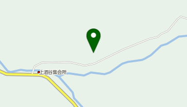 酒谷上集会所の地図画像