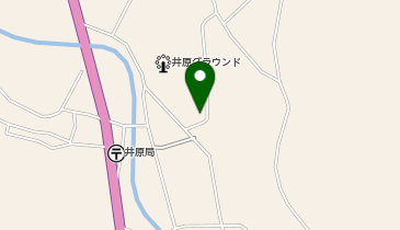 井原東自治会館の地図画像