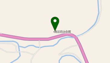 井原南区自治会館の地図画像