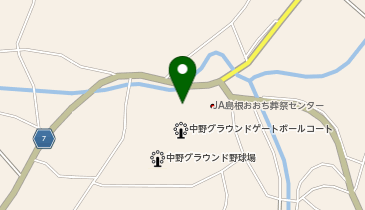 中野体育館の地図画像