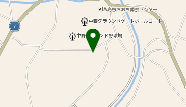 中野中央自治会館の地図画像