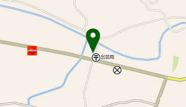 旧出羽公民館の地図画像