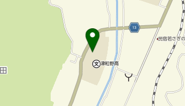 津和野高等学校の地図画像
