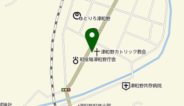 津和野体育館(津和野町民センター)の地図画像