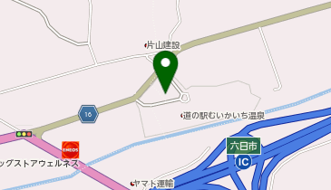 吉賀町健康増進交流促進施設むいかいち温泉ゆ・ら・らの地図画像