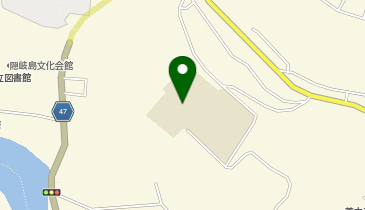 西郷小学校グラウンドの地図画像