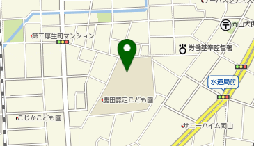 鹿田小学校の地図画像