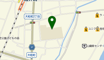 御野小学校の地図画像