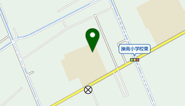 操南小学校の地図画像