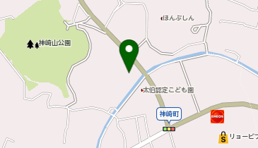 旧太伯小学校の地図画像