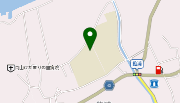 甲浦小学校の地図画像