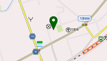 万富公民館の地図画像