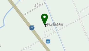 岡山博愛会病院の地図画像
