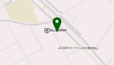 南岡山ナーシングホームの地図画像