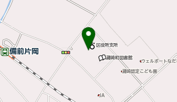 南区役所灘崎支所の地図画像