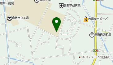 老松小学校の地図画像