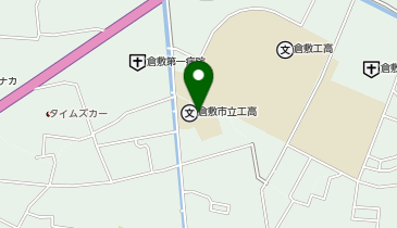 市立工業高等学校の地図画像