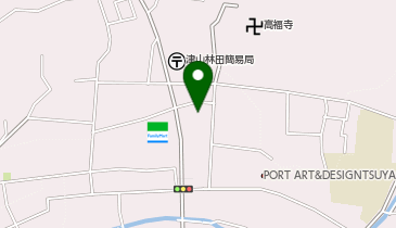 津山東公民館の地図画像