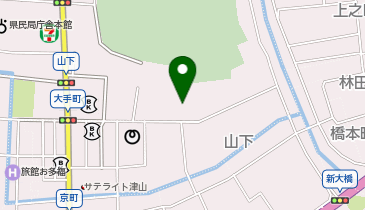 郷土博物館の地図画像