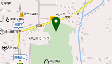 鶴山公園北広場の地図画像