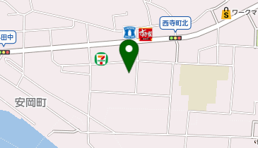 城西公民館の地図画像