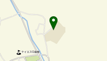 後閑小学校の地図画像