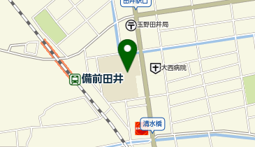田井小学校の地図画像