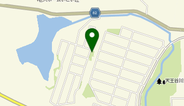 玉原ニュータウン集会所の地図画像