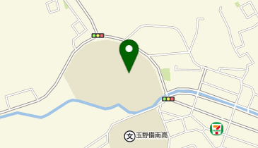 日比中学校の地図画像