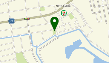 中浜公園の地図画像