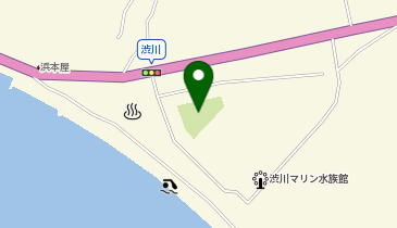 渋川公園の地図画像