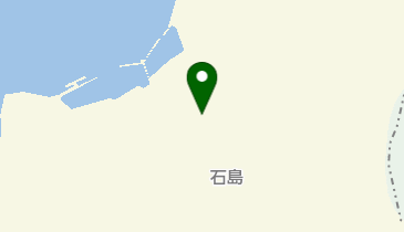 旧胸上小学校石島分校グラウンドの地図画像