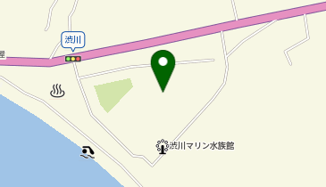 渋川市営駐車場の地図画像