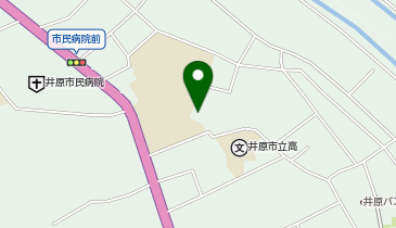 井原幼稚園の地図画像