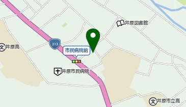 井原公民館の地図画像