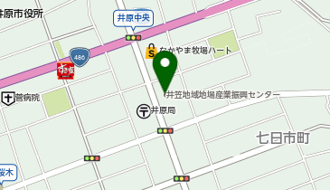 地場産業振興センターの地図画像