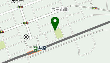 七日市公園の地図画像