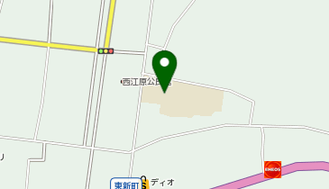 西江原小学校の地図画像