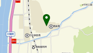 岡山県立高梁高等学校の地図画像