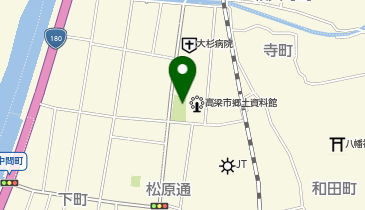 高梁中央公園の地図画像
