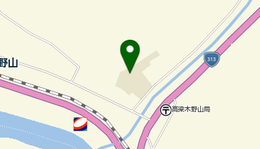 津川小学校の地図画像