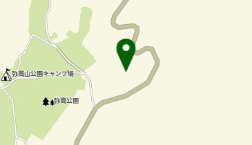 旧高山小学校の地図画像