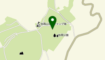 弥高山公園の地図画像