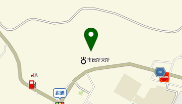 牛窓町公民館の地図画像
