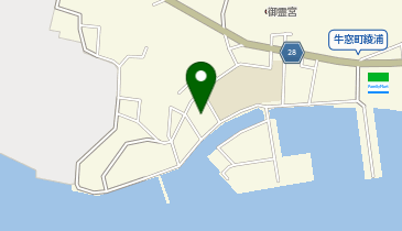 牛窓東幼稚園の地図画像