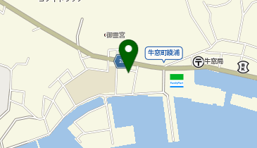 牛窓綾浦コミュニティ活性化センターの地図画像
