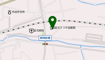 金光公民館の地図画像