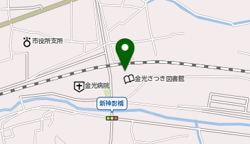 金光保健センターの地図画像