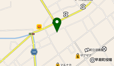 早島幼稚園の地図画像