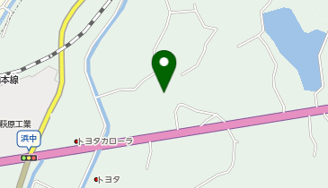 浜中北公会堂の地図画像